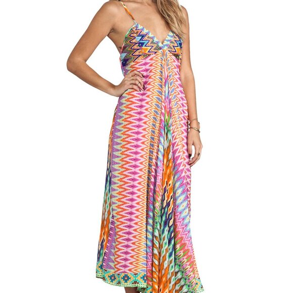 Camilla Dresses & Skirts - Camilla Loom Lovers Triangle
Top Beaded Maxi Dress